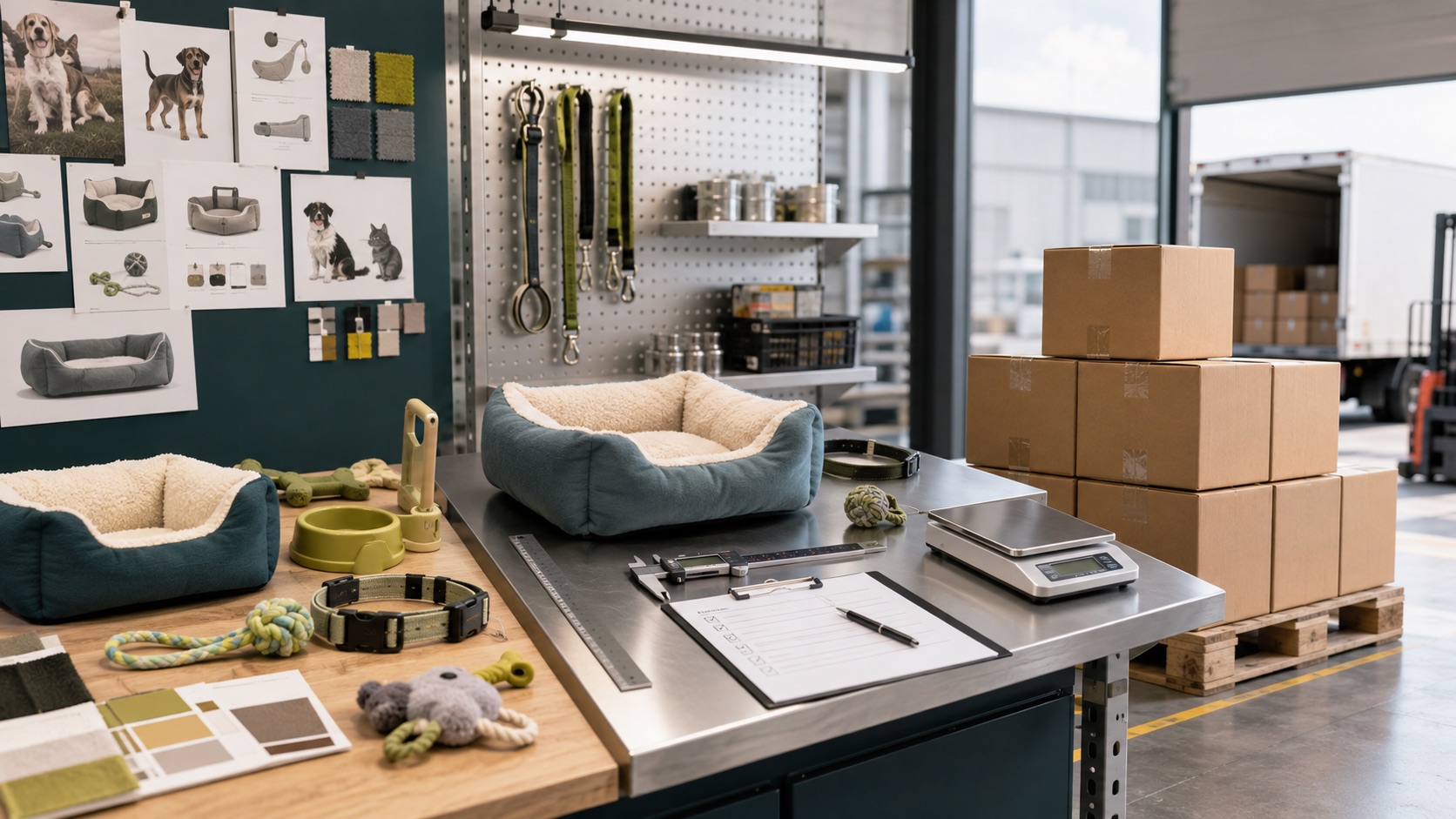 Pet product manufacturing facility